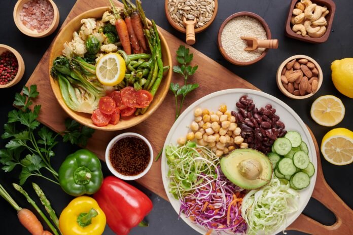 buddha-bowl-dish-with-vegetables-legumes-top-view-min
